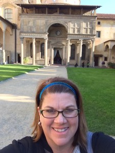 Santa Croce courtyard